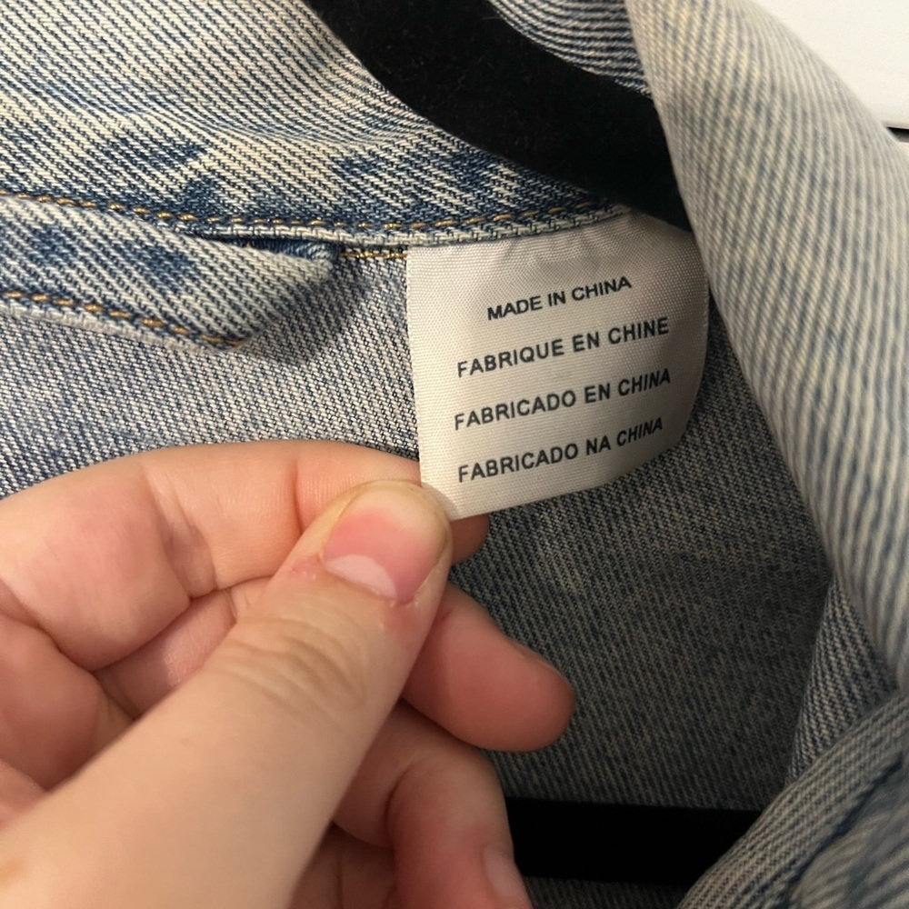 Levi’s Altered Reform Denim Patchwork Trucker Jac… - image 9